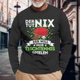 Tischtennis Langarmshirts 'Der Toot Nix, Der Will Nur Spielen', Lustiges Tees Geschenke für alte Männer