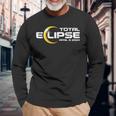 Total Eclipse April 8 2024 Long Sleeve T-Shirt Gifts for Old Men
