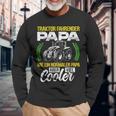 Tractor Fahrender Papa Wie Ein Normaler Papa Aber Cooler Langarmshirts Geschenke für alte Männer