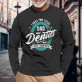 I Have Two Titles Dad Dentist Dentistry Dental Surgeon Dds Long Sleeve T-Shirt Gifts for Old Men