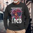 Unapologetically Loc'd Black History Melanin Black Queen Long Sleeve T-Shirt Gifts for Old Men