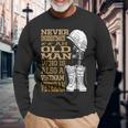 Never Underestimate An Old Man Vietnam Veteran Patriotic Dad Long Sleeve T-Shirt Gifts for Old Men