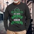 Underestimate Sie Niemals Einen Old Mann Mit Einem Puch Moped Underestimate Langarmshirts Geschenke für alte Männer