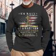 Us Navy Submarines Veteran Vintage Mens Long Sleeve T-Shirt Gifts for Old Men