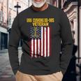 Uss Cushing Dd-985 Warship Veteran Day Fathers Day Dad Son Long Sleeve T-Shirt Gifts for Old Men