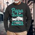 Vater Und Tochter Partnerlook Papaatertag Spruch Geschenk Langarmshirts Geschenke für alte Männer