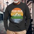 From Vega Baja Puerto Rico Vintage Sunset Long Sleeve T-Shirt Gifts for Old Men