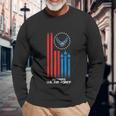 Veteran Of The United States Air Force Retired Usaf Veteran Long Sleeve T-Shirt Gifts for Old Men