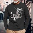 Vietnamese New Year Tet 2024 Dragon Long Sleeve T-Shirt Gifts for Old Men