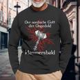 Viking Hammer Impatience God Langarmshirts Geschenke für alte Männer