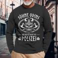 Viking Söhne Odin Wir Rufen Nicht Die Polizeiiking S Langarmshirts Geschenke für alte Männer