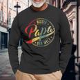 Vintage “Bester Papa Der Welt” Retro Father's Day Langarmshirts Geschenke für alte Männer