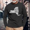 Vintage Drink Local Craft Beer New York Long Sleeve T-Shirt Gifts for Old Men