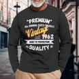 Vintage Legends Born In 1962 Long Sleeve T-Shirt Gifts for Old Men