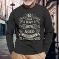 Vintage Mai 1974 50 Jahre Alt 50 Geburtstag Geschenke Für Männer Langarmshirts Geschenke für alte Männer