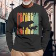 Vintage Papa Bär Baby Bäratertag Xmas Geschenk Retro Daddy Langarmshirts Geschenke für alte Männer