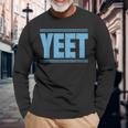Vintage Retro Jey Uso Yeet Yeet Ww Quotes Long Sleeve T-Shirt Gifts for Old Men