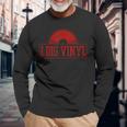 Vintage Retro Old School Music Dj Long Sleeve T-Shirt Gifts for Old Men