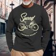 Vintage Speed Rider Simson-Sr2 Langarmshirts Geschenke für alte Männer