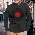 Vintage Vinyl Turntable Record Collector Dj Retro Birthday Long Sleeve T-Shirt Gifts for Old Men