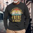 Voici À Quoi Ressemble Le Meilleur Frère Du Monde T-shirt à manches longues Cadeaux pour les vieillards