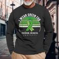 I Wear Green Mental Health Awareness Month Mental Health Long Sleeve T-Shirt Gifts for Old Men