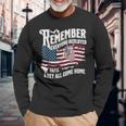 We Wear Red Friday Military Support Our Troops Deployment Long Sleeve T-Shirt Gifts for Old Men