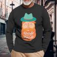 Weirdo With The Beardo Ginger Beard Long Sleeve T-Shirt Gifts for Old Men