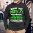 Welcome To Gen X Humor Generation X Gen X Long Sleeve T-Shirt Gifts for Old Men