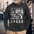 Wenn Opa Es Nicht Reparieren Kann Wir Am Arsch Wenn Opa Es Nicht Reparieren Kann Wir Am Arsch German Langarmshirts Geschenke für alte Männer