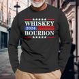 Whiskey 2024 Bourbon Long Sleeve T-Shirt Gifts for Old Men