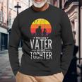 Wie Derater So Die Tochter Papa Fischgler Langarmshirts Geschenke für alte Männer