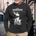 Wir Machen Hausbesuche Worldwide Sergeant Officer Soldiers Langarmshirts Geschenke für alte Männer