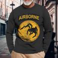 Ww2 135Th Airborne Division Parachute Patch Spider Military Long Sleeve T-Shirt Gifts for Old Men