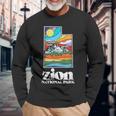 Zion National Park Utah Vintage Nature Outdoor Long Sleeve T-Shirt Gifts for Old Men