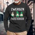 Zwergen Whisperer Garden Gnomes S Langarmshirts Geschenke für alte Männer