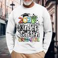 2024 Kindergarten Graduate Last Day Of School Senior 2024 Long Sleeve T-Shirt Gifts for Old Men