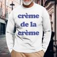 70S Vintage Retro French Long Sleeve T-Shirt Gifts for Old Men