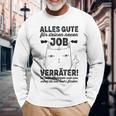 Alles Gute zum neuen Job Langarmshirts, Motivationsgeschenk Geschenke für alte Männer