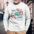 Amazing Happy Camper Oma Life Long Sleeve T-Shirt Gifts for Old Men