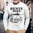 Angler Opa Papa Angeln Ruhestand Rente Langarmshirts Geschenke für alte Männer