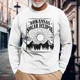 Arkansas Total Solar Eclipse 2024 Astrology Event Long Sleeve T-Shirt Gifts for Old Men
