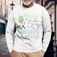 Cheers To 55 55Th Birthday Fabulous Since 1969 Long Sleeve T-Shirt Gifts for Old Men