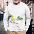 Children's 1St Birthday Ich Bin Schon 1 Jahre Tractor Tractor Langarmshirts Geschenke für alte Männer