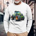 Children's Ich Bin 5 Traktor Bauer & Landwirt Langarmshirts Geschenke für alte Männer