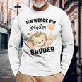 Children's Ich Werde Ein Großer Bruder 2024 Langarmshirts Geschenke für alte Männer