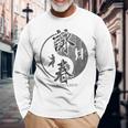 Chinese Martial Arts Kung Fu Wing Chun Langarmshirts Geschenke für alte Männer