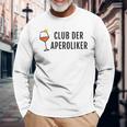 Club Der Aperoliker Aperol Spritz Langarmshirts Geschenke für alte Männer