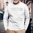 Definition Of Wrestling Wrestler Definition Long Sleeve T-Shirt Gifts for Old Men