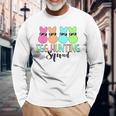 Egg Hunting Squad Cute Bunny Rabbit Lover Happy Easter Day Long Sleeve T-Shirt Gifts for Old Men